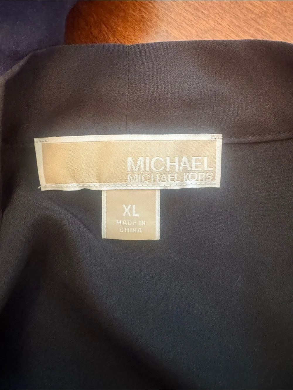 Michael Kors Black Sleeveless Wrap Tie Peplum Camisole